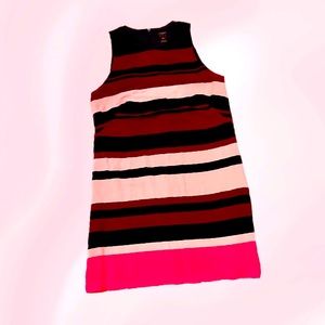 Ann Taylor Factory Dress Size 12 Color-block